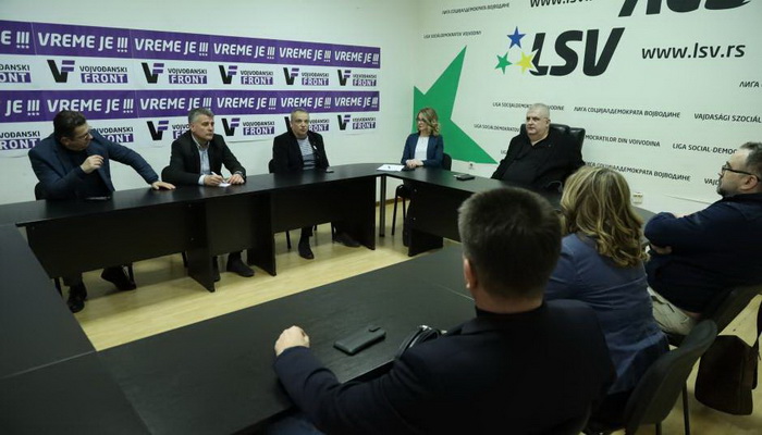 Formirana koalicija Vojvođanski front, izlaze na izbore na svim nivoima