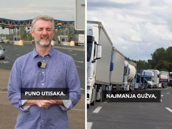 Forto se vozio s kamiondžijama: “Pet sati za prelazak granice, i to bez gužve”