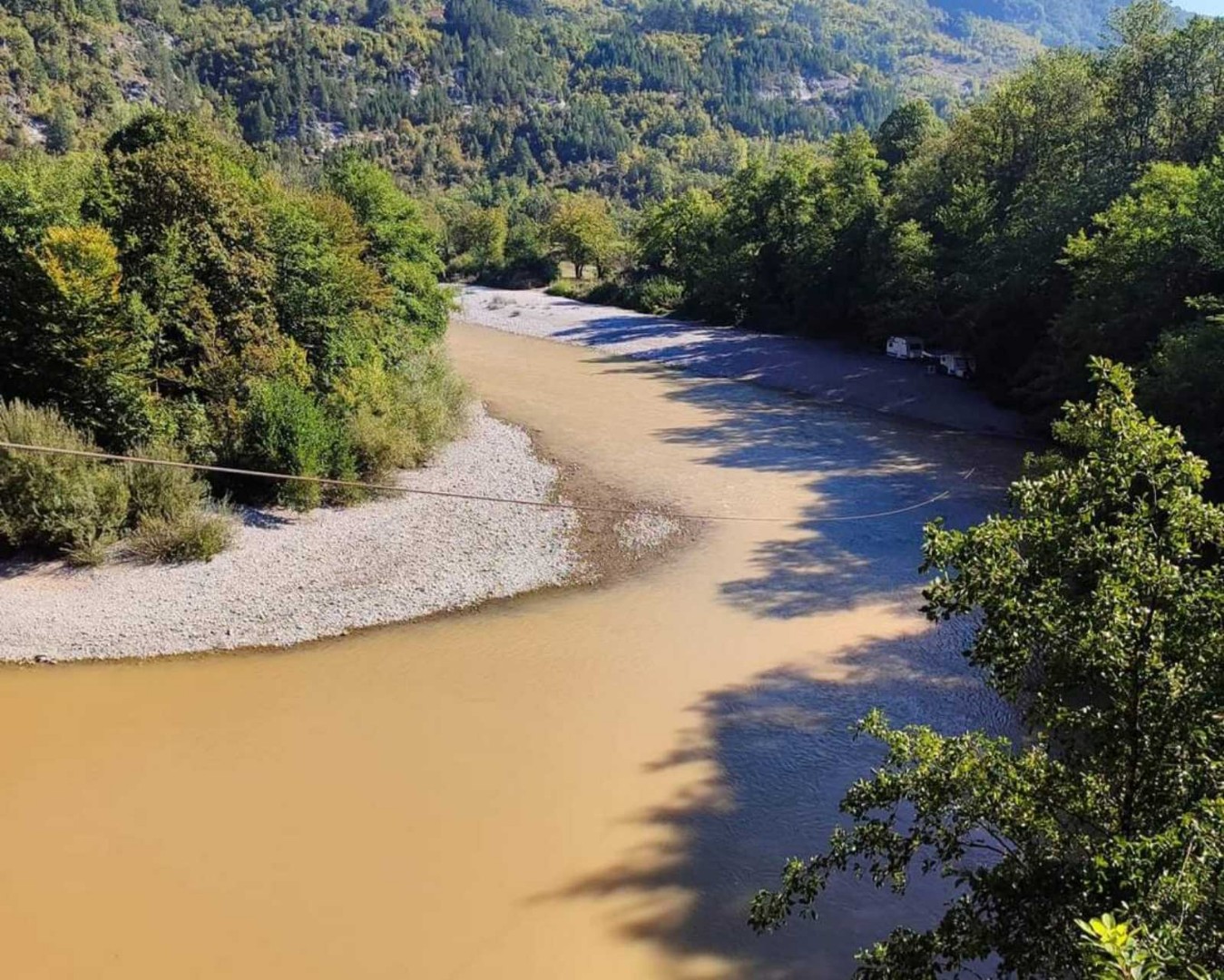 Foto: Gradnja HE 'Ulog' pravi katastrofu na rijeci Neretvi 