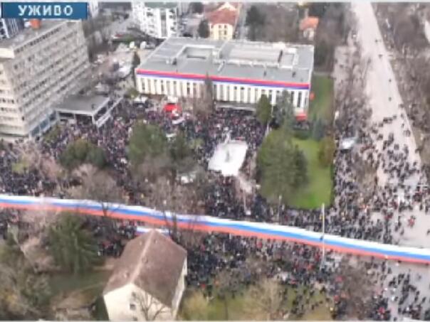 Foto iz zraka: Je li ovo fijasko mitinga za podršku Dodiku?