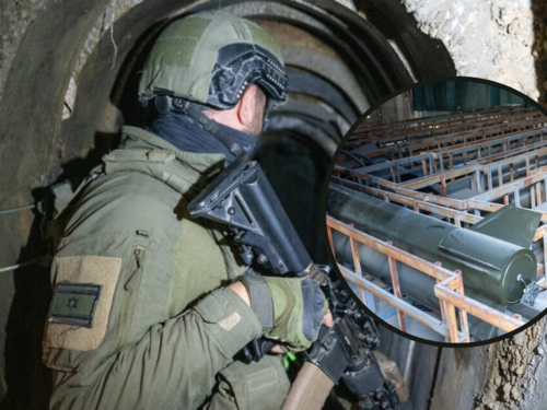FOTO: Izraelska vojska tvrdi da je pronašla ‘najveću Hamasovu fabriku raketa’