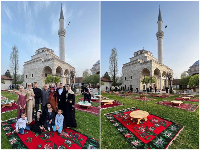 Foto / 'Krajiški iftar' u Banjoj Luci na ćilimima pod vedrim nebom