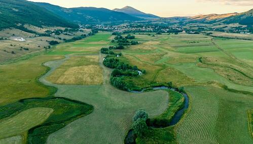 Foto / Krivudava rijeka Šujica: Biser Zapadne Bosne