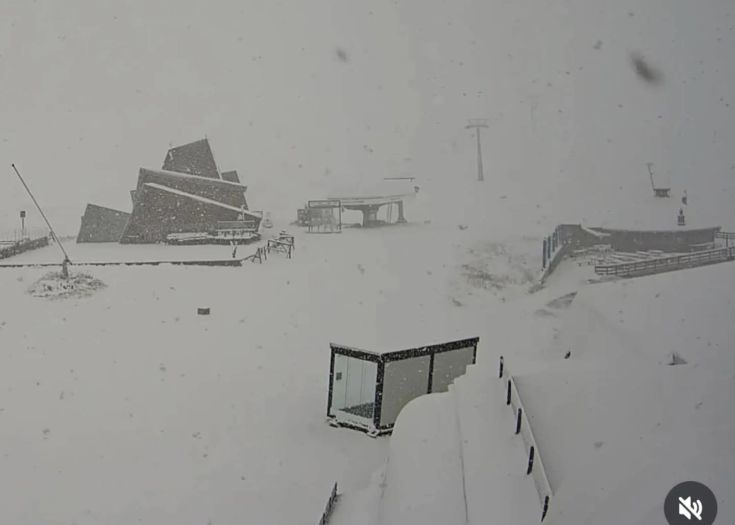 Foto: Na Alpama pao prvi snijeg ove sezone