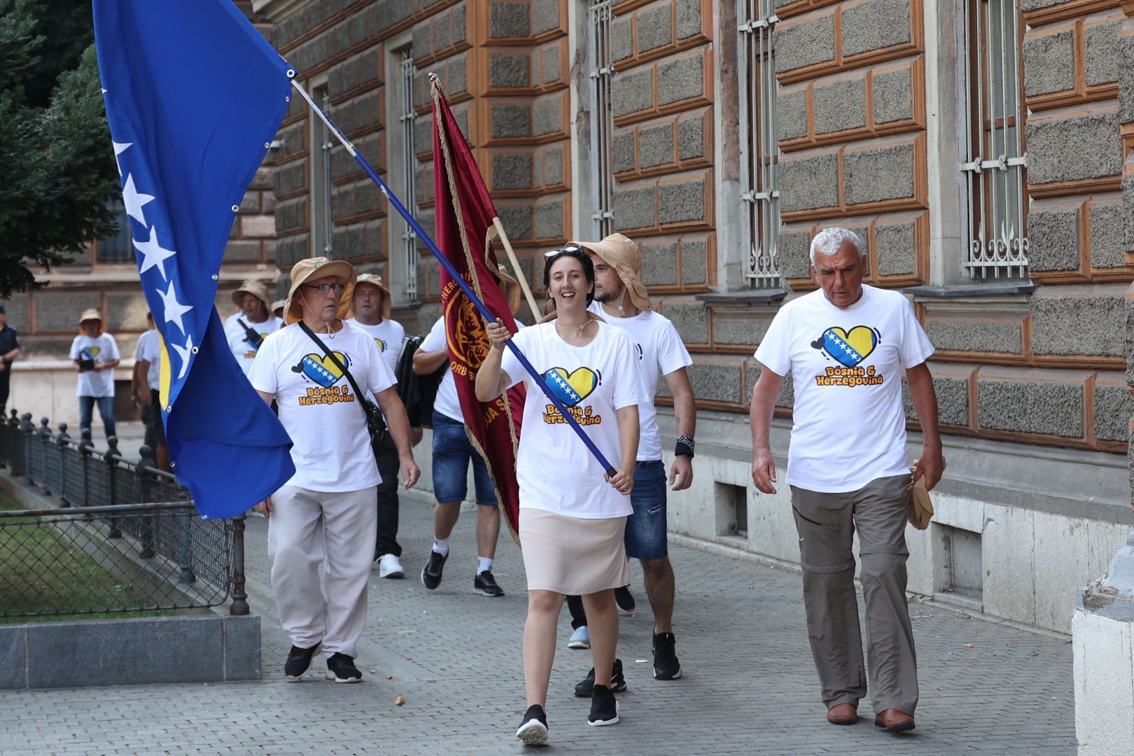 FOTO / 'Omladinska radna brigada BiH' ispraćena za Novi Pazar na akciju čišćenja