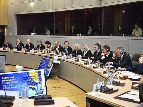 Foto: Počeo veliki sastanak u Briselu o EU putu BIH 