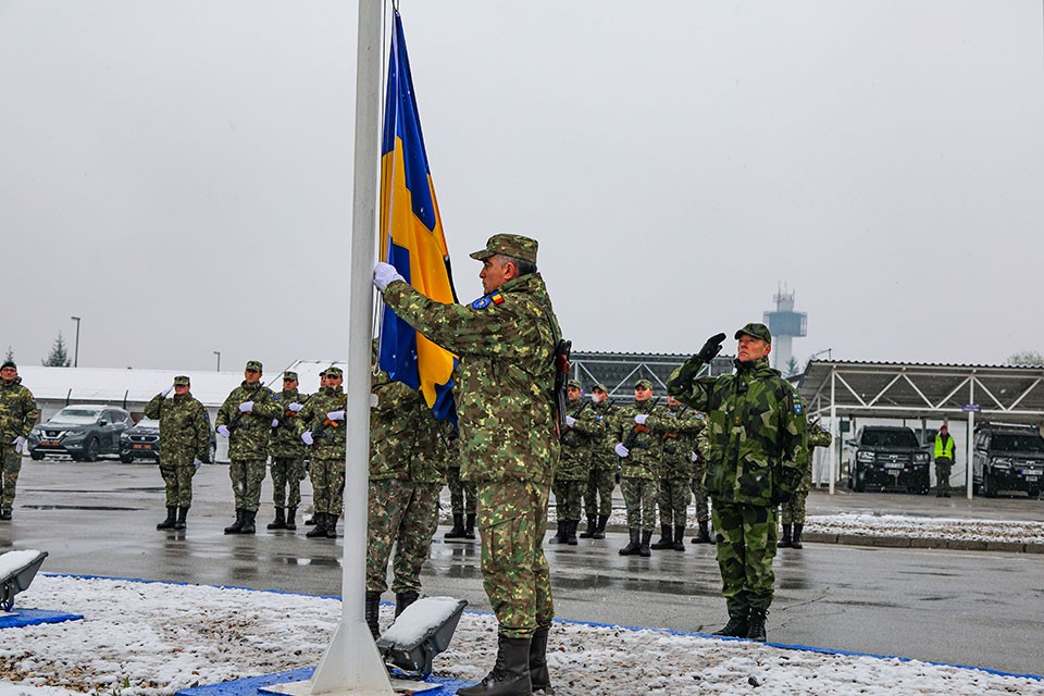 Foto: Povratak švedskog kontingenta u bazu Butmir