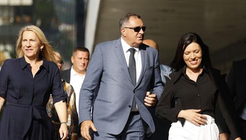 Foto: Sastanak Trojke, HDZ i SNSD-a u Sarajevu