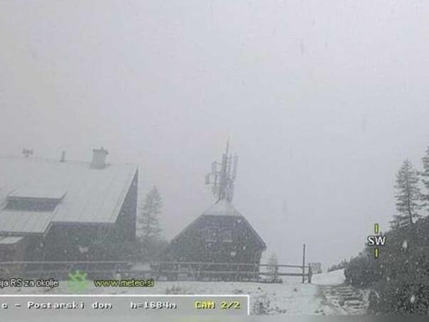 Foto: Snijeg pao i u Sloveniji