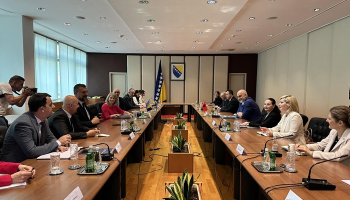 Foto: U toku susret Rame sa delegacijom BiH
