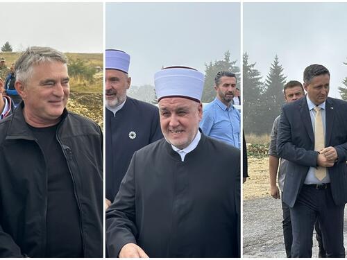 Foto / Veliki skup na Vlašiću: Stigli Komšić, Bećirović, Kavazović