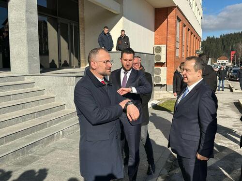 Foto/Video: Dačić na Palama, Dodik se nije pojavio