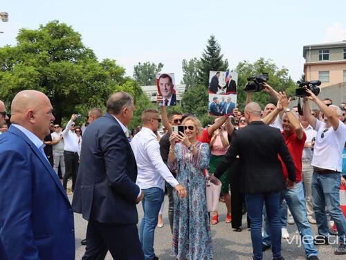 FOTO / VIDEO Dodik stigao na novo ročište u Sud BiH
