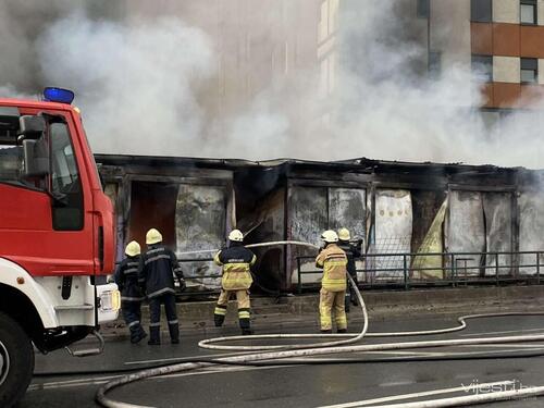 Foto / Video: Požar na Otoci stavljen pod kontrolu