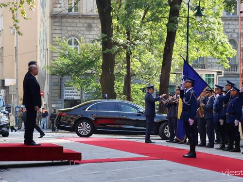 FOTO&VIDEO / Predsjednik Bugarske stigao u zvaničnu posjetu BiH