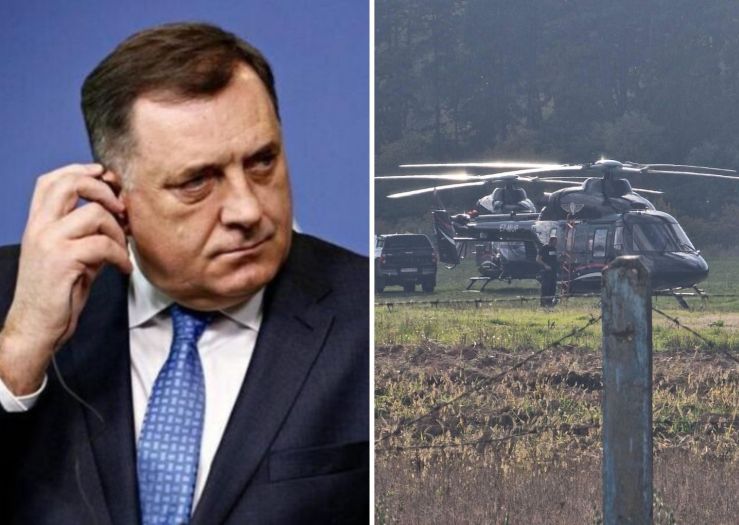 Fotografija kao dokaz: Dodik i dalje koristi helikopter finansiran javnim novcem