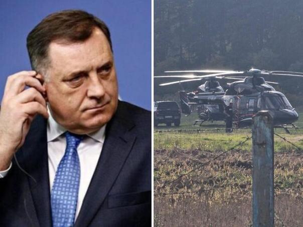 Fotografija kao dokaz: Dodik i dalje koristi helikopter finansiran javnim novcem