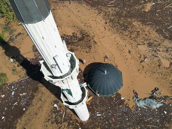 Fotografija koja prikazuje nezapamćenu katastrofu u Donjoj Jablanici