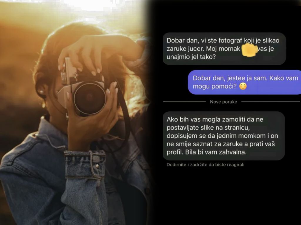 Fotografkinja nasmijala TikTok porukama korisnika: 'Postoji li popust na drugo vjenčanje?'