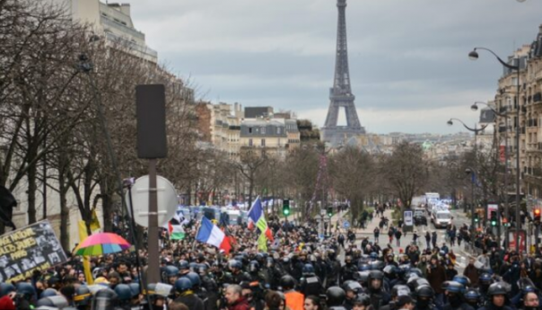 Francuska: Na današnjem protestu očekuje se 750.000 demonstranata