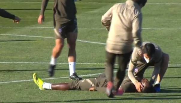 Francuski napadač srušio se na treningu Atletico Madrida