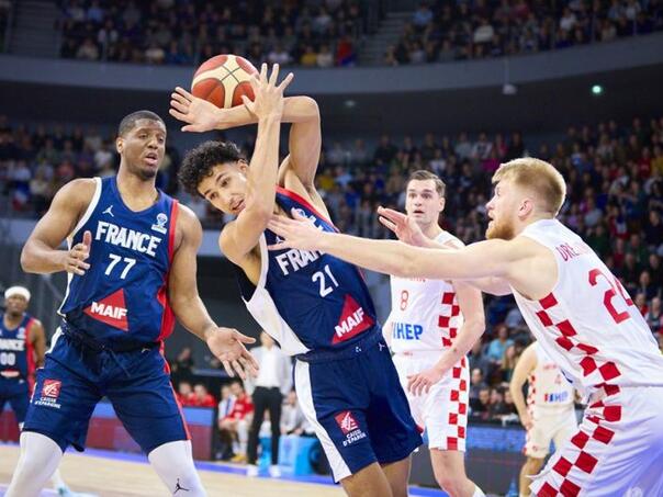 Francuzi rutinski savladali Hrvatsku pred gostovanje u Tuzli