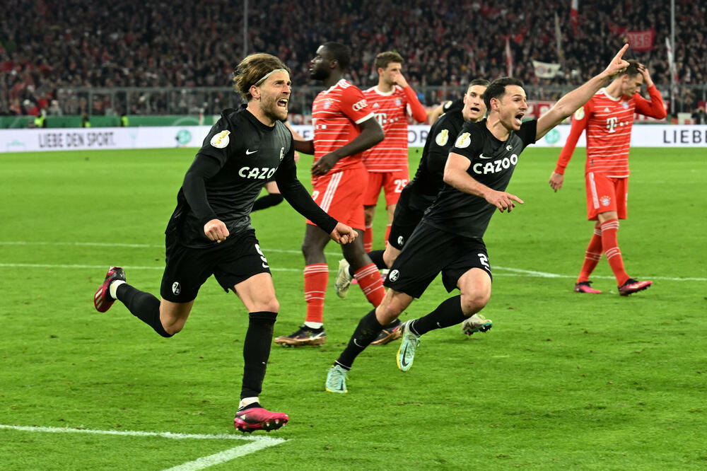 Freiburg izbacio Bayern u četvrtfinalu Kupa