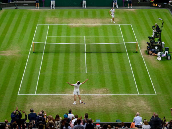 Fritz gubio 2:0 pa izbacio Zvereva sa Wimbledona