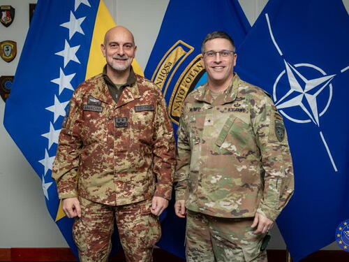 Fronda i Valas razgovarali o saradnji EUFOR-a i NATO-a u BiH