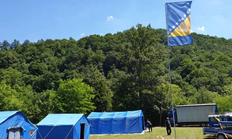 FUCZ uspostavila kamp za učesnike 'Marša mira 2020'