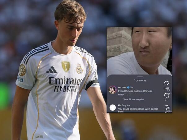Fudbaler Real Madrida uvrijedio Kineze na Instagramu, izbio skandal