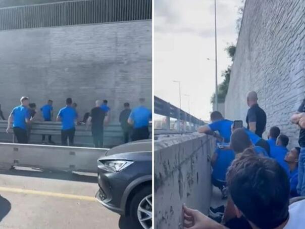 Fudbaleri Izraela bježali zbog vazdušne opasnosti, hitno su evakuisani na sigurno