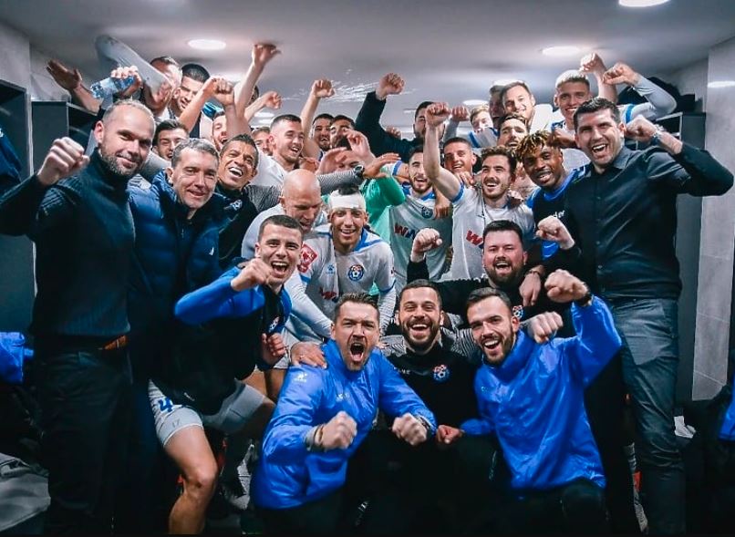 Fudbaleri Širokog u svlačionici Koševa: 'A mi smo im dali tricu'