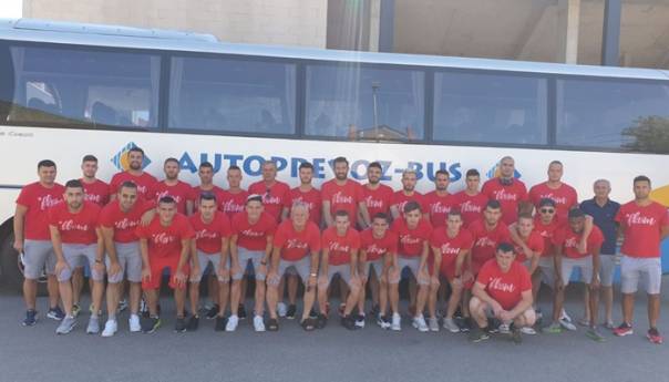 Fudbaleri Veleža na pripremama na Kupresu