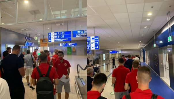 Fudbaleri Veleža stigli u Atinu, sutra historijska utakmica