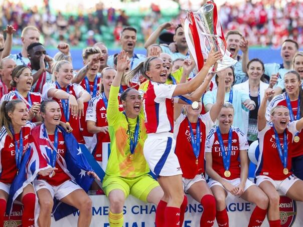 Fudbalerke Arsenala osvojile Ligu prvakinja