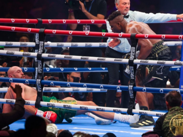 Fury uz puno muke pobijedio: Ngannou ga slao na pod