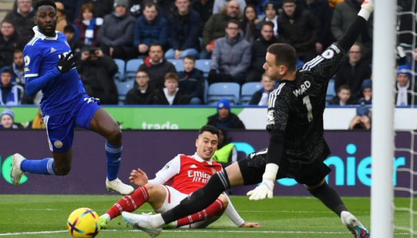 Gabriel Martinelli donio Arsenalu važnu pobjedu nad Leicesterom