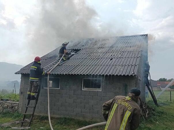 Gacko: Olujno nevrijeme izazvalo veliku štetu