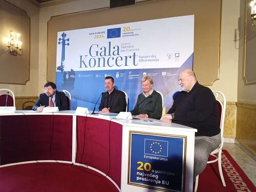 Gala koncertom muzičkih velikana u NPS počinje obilježavanje Dana Evrope