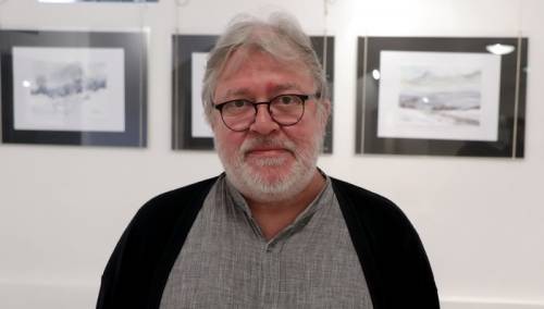 Galerija koja predstavlja djela Mikulića, Libovca, Karanovića