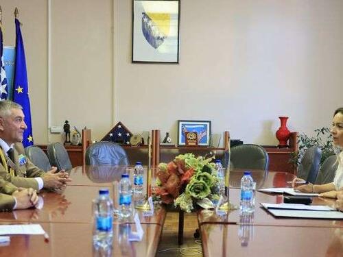 Galić primio odlazećeg i novoimenovanog vojnog atašea Rumunije u BiH