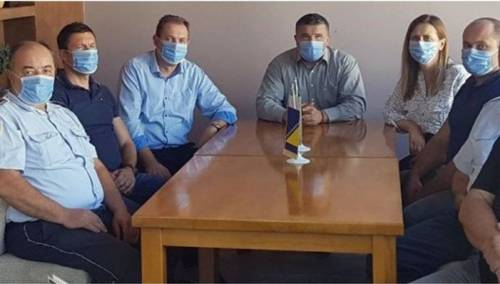 Galić s načelnicima terenskih ureda o rezultatima rada i zaštiti granice