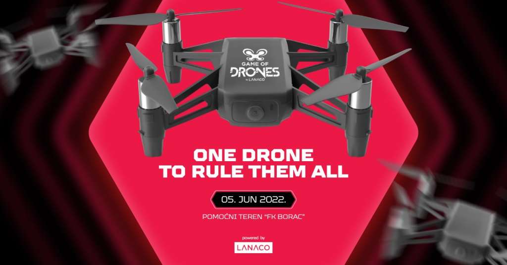 Game of drones: Prva internacionalna trka dronova u BiH