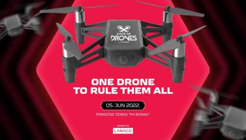 Game of drones: Prva internacionalna trka dronova u BiH