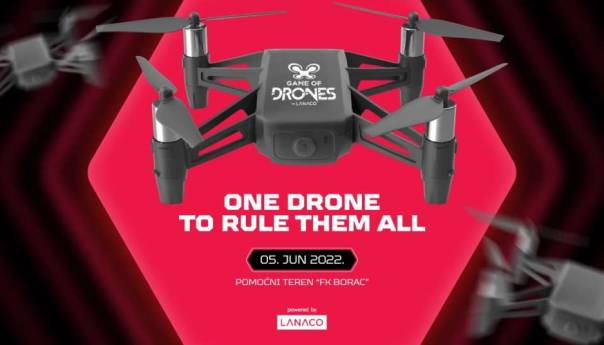 Game of drones: Prva internacionalna trka dronova u BiH