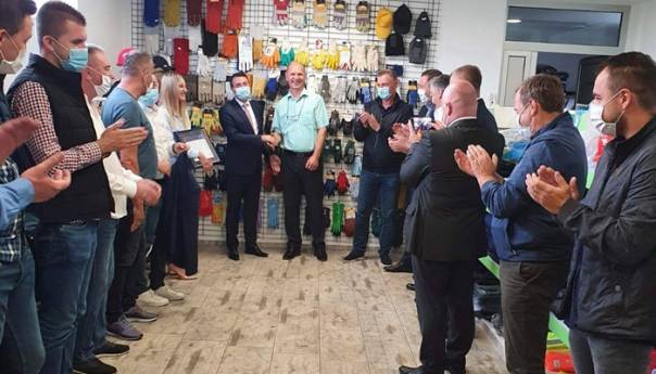 Ganić u Visokom otvorio pogon za proizvodnju HTZ opreme