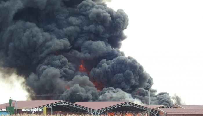 Gašenje vatre u Bijeljini otežavaju vrućina i jak vjetar
