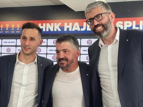 Gattuso predstavljen u Hajduku, spominjao se i Edin Džeko