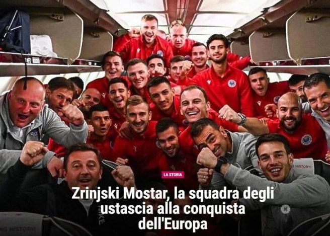 Gazzeta predstavila Zrinjski kao ustaški klub